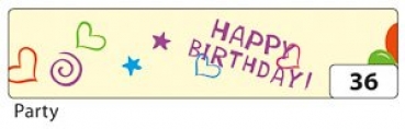 Washi-Tape "Happy Birthday" 15mmx10m